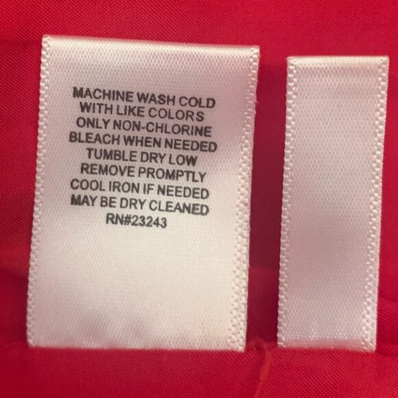 ❤️HP🌺🌟NY&C Haymarket Check Red Blazer XL Petite (ECU) - Picture 9 of 10